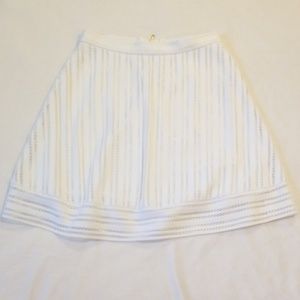 J. Crew White Skirt